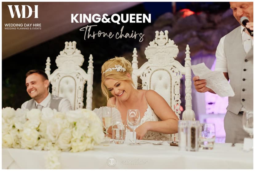 King & Queen Throne Chairs